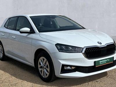 Used Skoda Fabia SE 95 HP (69 kW) 2025 White Hatchback