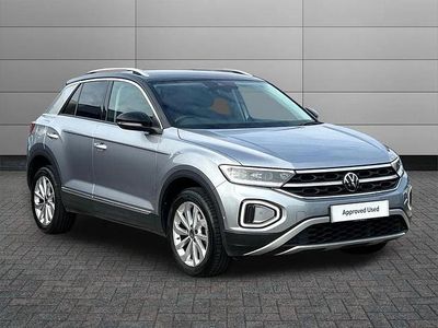 Silver Used 2023 VW T-Roc Style SUV | £20,499 (Fair price)