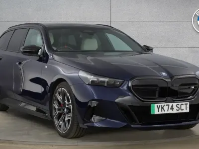 Used BMW i5 Comfort Edition 436 kW (593 HP) 2025 Blue Estate