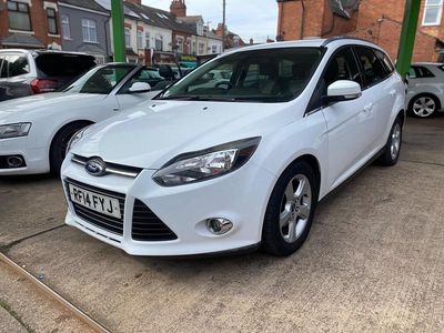 Used Ford Focus Zetec 115 HP (84 kW) 2014 White Estate