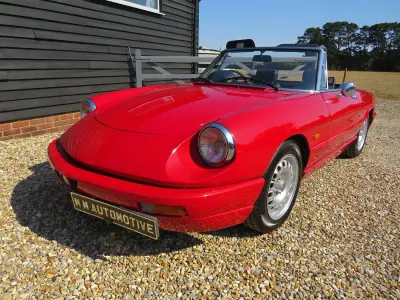 Used Alfa Romeo Spider 1997 Red Cabriolet