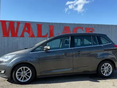 Used Ford Grand C-Max Zetec 120 HP (88 kW) 2016 Grey MPV