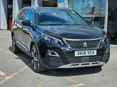 Gebraucht Peugeot 5008 GT-line 130 PS (95 kW) 2018 Schwarz SUV