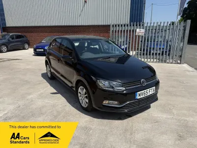 Used VW Polo SE 2015 Black Hatchback