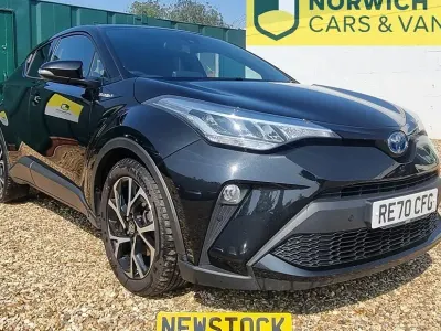 Used Toyota C-HR Design 122 HP (89 kW) 2020 Black SUV