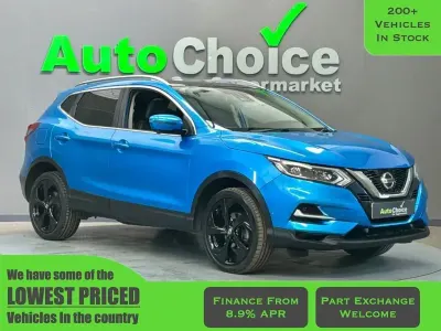 Begagnad Nissan Qashqai S 110 HK (80 kW) 2018 Blå SUV