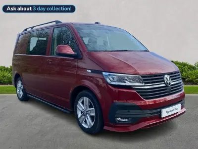 Second-hand VW Transporter Highline 150 CP (110 kW) 2022 Roșu Van