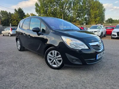 Used Vauxhall Meriva 100 HP (73 kW) 2011 Black MPV