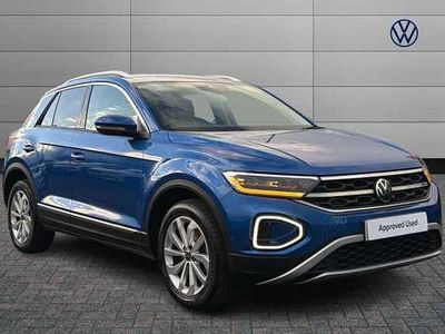 Blue Used 2022 VW T-Roc Style SUV | £17,499 (Fair price)