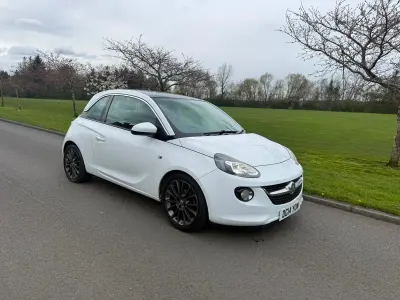 Used Vauxhall Adam Glam 2014 White Hatchback
