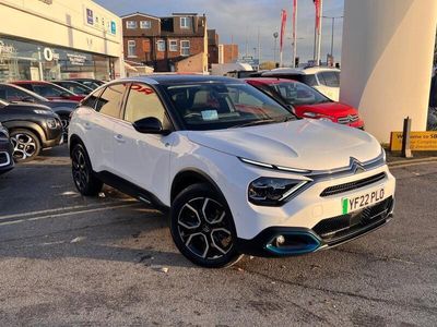 used Citroën e-C4 50KWH SHINE PLUS AUTO 5DR (7.4KW CHARGER) ELECTRIC FROM 2022 FROM WAKEFIELD (WF1 1RF) | SPOTICAR