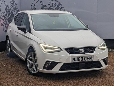 White Used 2018 Seat Ibiza FR Hatchback | £10,595 (Fair price)