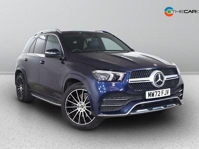 Used Mercedes GLE400 AMG line 2022 Blue Estate
