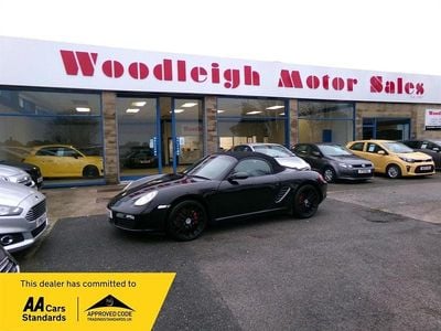 Used Porsche Boxster 295 HP (216 kW) 2008 Black Cabriolet