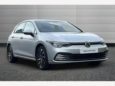 Used VW Golf VIII Style 130 HP (95 kW) 2020 Silver Hatchback