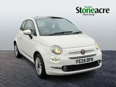 Usado Fiat 500 70 HP (51 kW) 2024 Branco Citadino