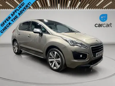 Used Peugeot 3008 Allure 120 HP (88 kW) 2016 Grey SUV