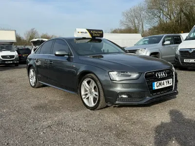 Używany Audi A4 S-Line 150 KM (110 kW) 2014 Szary Sedan/Limuzyna