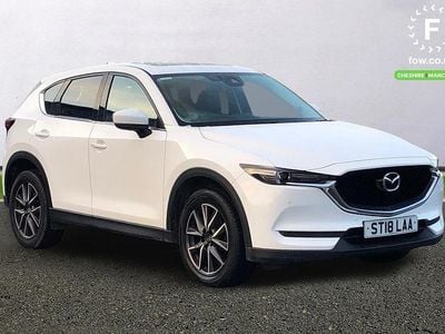 White Used 2018 Mazda CX-5 Inclusive SUV | £13,899 (Fair price)