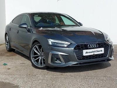 Used Audi A5 S-Line 163 HP (119 kW) 2022 Grey Coupe