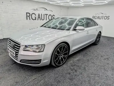 Used Audi A8 2012 Silver Sedan