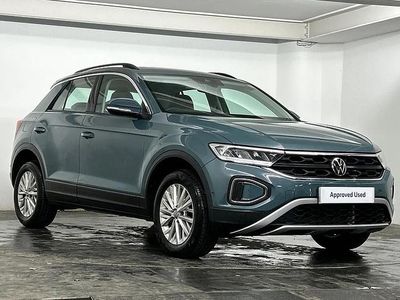 Blue Used 2023 VW T-Roc Life SUV | £18,995 (Fair price)