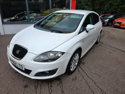 Used Seat Leon Copa 105 HP (77 kW) 2012 White Hatchback