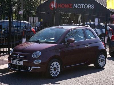 Used Fiat 500 Lounge 69 HP (50 kW) 2015 Red Hatchback