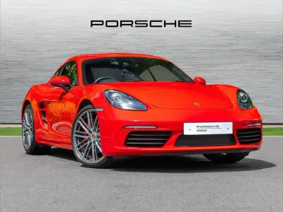 Used Porsche Cayman 344 HP (253 kW) 2019 Red Coupe