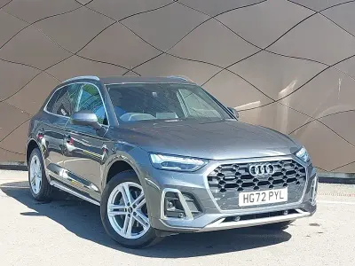 Used Audi Q5 S-Line 204 HP (150 kW) 2022 Grey SUV