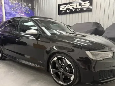 Used Audi RS3 Advanced 367 HP (269 kW) 2016 Black Sedan
