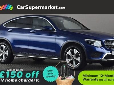 Used Mercedes GLC220 Premium 170 HP (125 kW) 2019 Blue Coupe