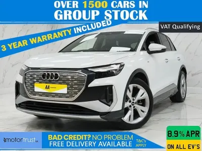 Second-hand Audi Q4 e-tron S-Line 125 kW (170 CP) 2022 Alb SUV