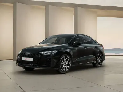 New Audi RS3 400 HP (294 kW) 2026 Black Sedan