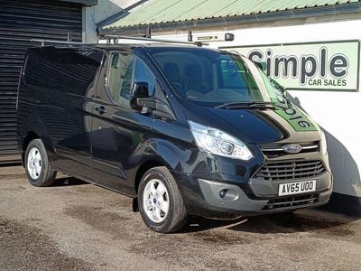 Used Ford Transit Custom Limited 125 HP (91 kW) 2015 Black Van