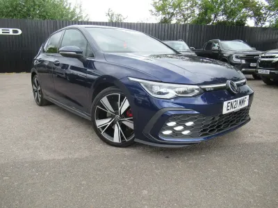 Used VW Golf VII GTD 150 HP (110 kW) 2021 Blue Hatchback