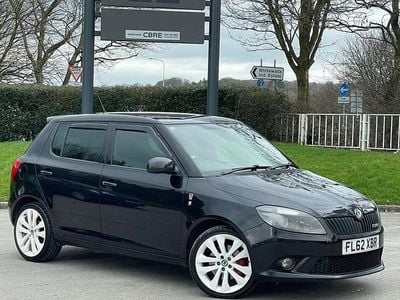 Used Skoda Fabia vRS 180 HP (132 kW) 2012 Black Hatchback