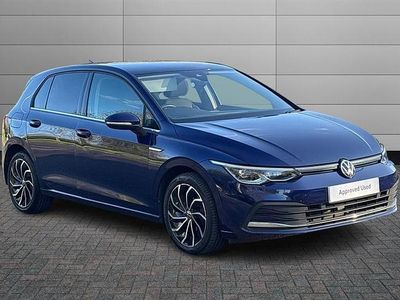 Used VW Golf VII Style 150 HP (110 kW) 2021 Atlantic blue Hatchback