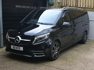 Used Mercedes V300 AMG line 239 HP (175 kW) 2019 Black MPV