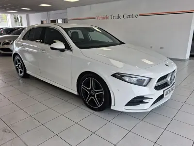 Used Mercedes A180 AMG Line Premium 2019 White Hatchback
