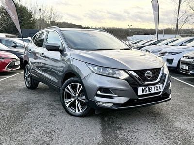 Grey Used 2018 Nissan Qashqai N-Connecta SUV | £10,995 (Fair price)