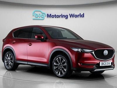 Second-hand Mazda CX-5 Inclusive 194 CP (142 kW) 2021 Roșu SUV