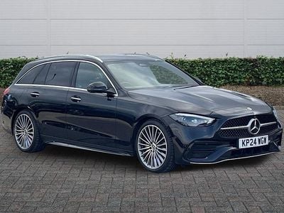Used Mercedes C300 AMG Line Premium 265 HP (194 kW) 2024 Black Estate