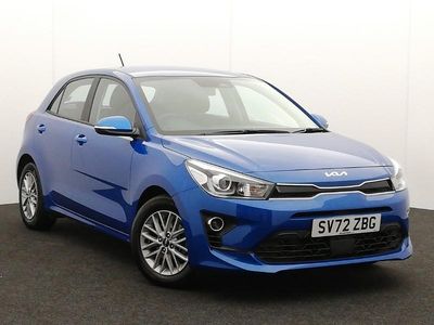 Blue Used 2022 Kia Rio Hatchback | £13,998 (Fair price)
