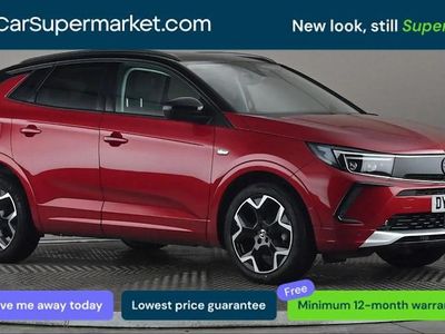 Used Vauxhall Grandland X Ultimate 131 HP (96 kW) 2024 Red SUV