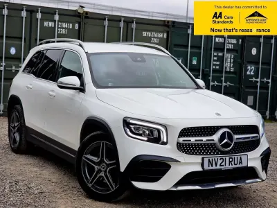 Used Mercedes GLB200 AMG line 163 HP (119 kW) 2021 White SUV
