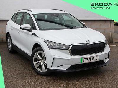 Used Skoda Enyaq iV ecoSuite 131 kW (179 HP) 2022 White SUV