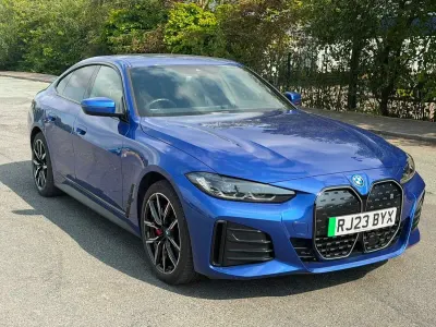 Used BMW i4 M Sport 250 kW (340 HP) 2023 Blue Sedan