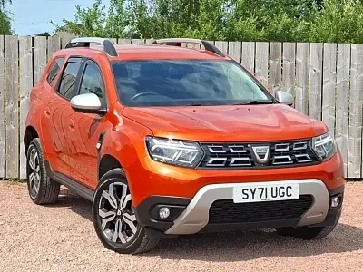 Used Dacia Duster Prestige 115 HP (84 kW) 2021 Orange SUV