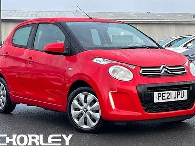 Red Used 2021 Citroën C1 Hatchback | £8,143 (Fair price)